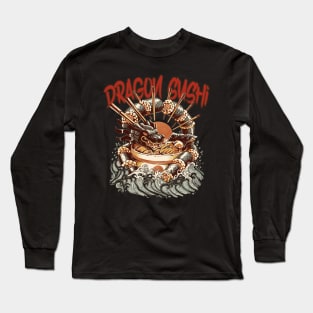 dragon sushi ramen Long Sleeve T-Shirt